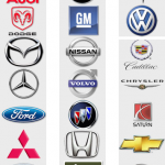Logos von Automarken